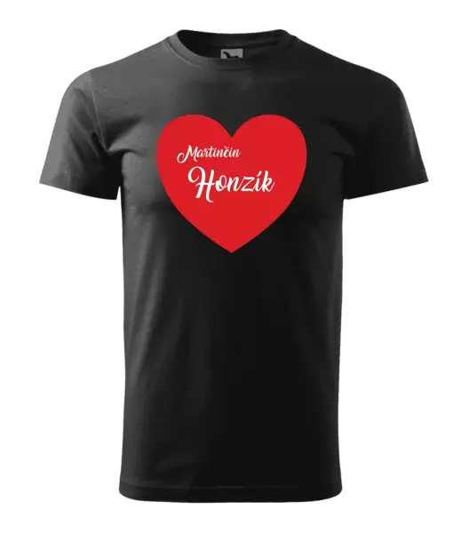 Pánske tričko Jej s menom