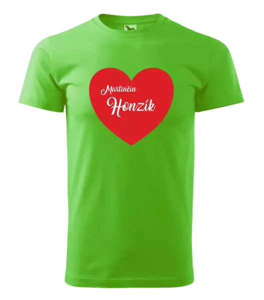 Pánske tričko Jej s menom