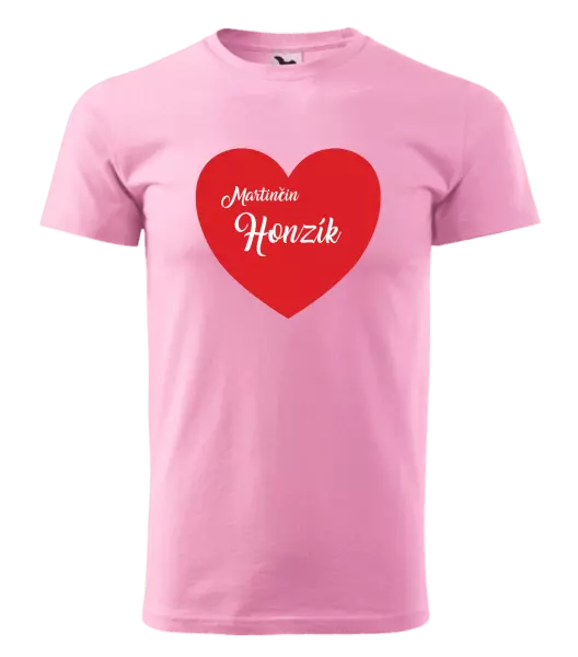 Pánske tričko Jej s menom