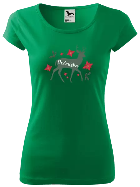  Jeleň s kvetinami - dcéruška