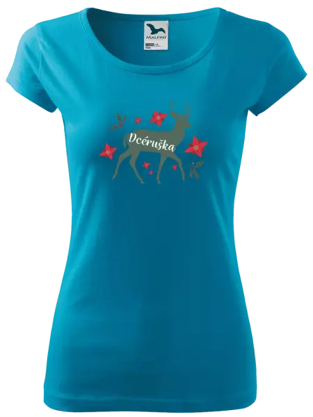  Jeleň s kvetinami - dcéruška