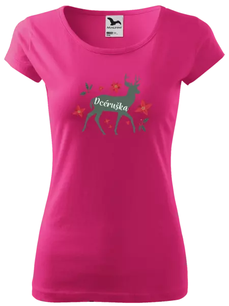  Jeleň s kvetinami - dcéruška