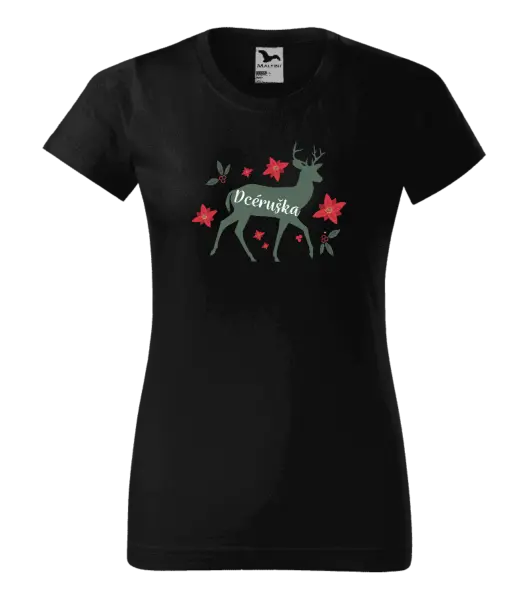  Jeleň s kvetinami - dcéruška