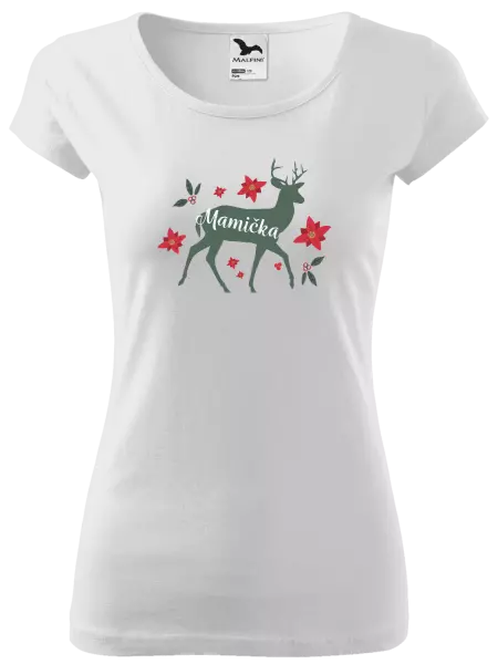  Jeleň s kvetinami - mamička