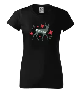  Jeleň s kvetinami - mamička