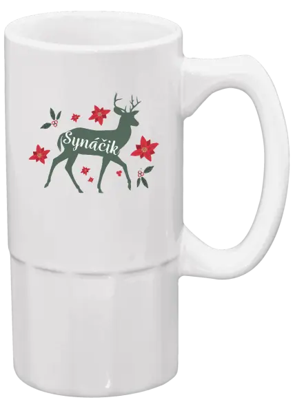 Polliter Jeleň s kvetinami - synáčik