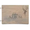 Drevený album so sponami Jeleň s menom