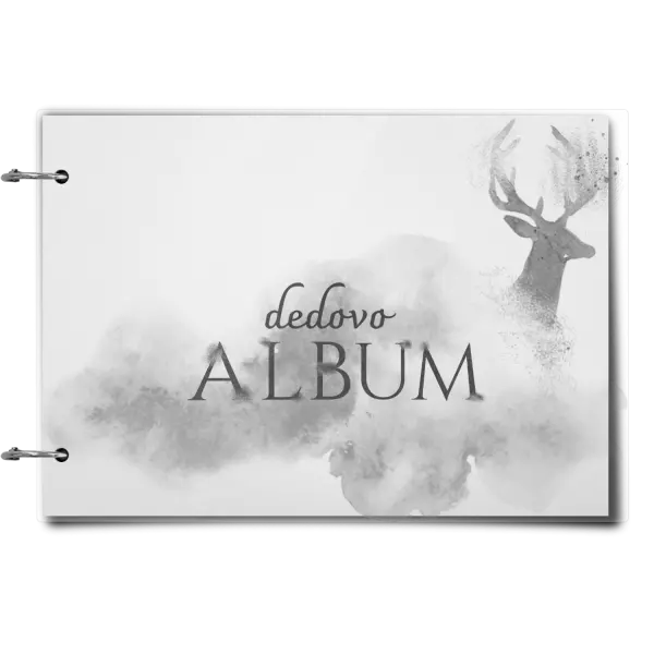 Plexi album sa sponami Jeleň s menom