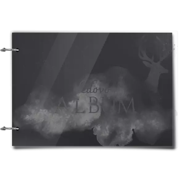 Plexi album sa sponami Jeleň s menom