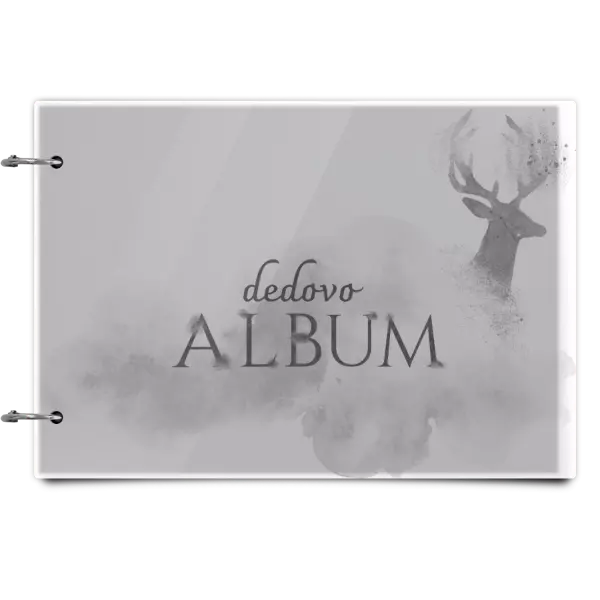 Plexi album sa sponami Jeleň s menom