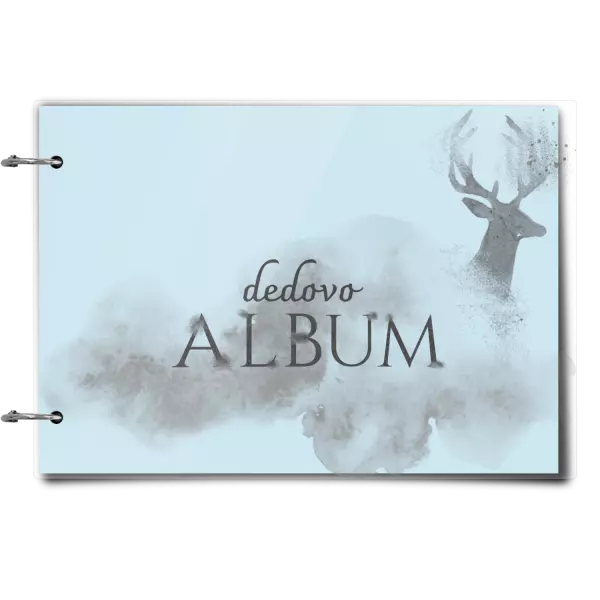 Plexi album sa sponami Jeleň s menom