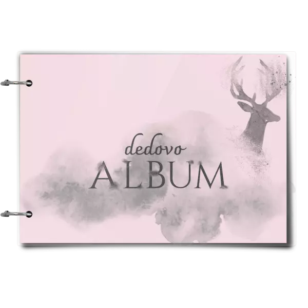 Plexi album sa sponami Jeleň s menom