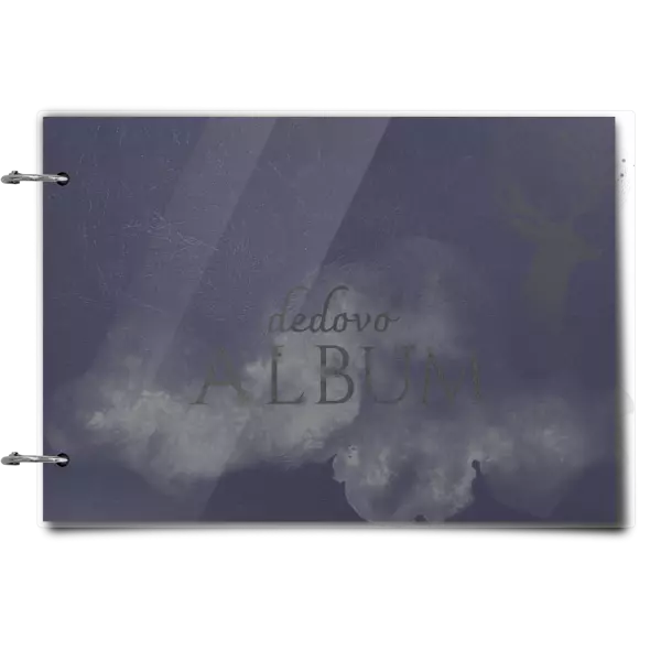 Plexi album sa sponami Jeleň s menom