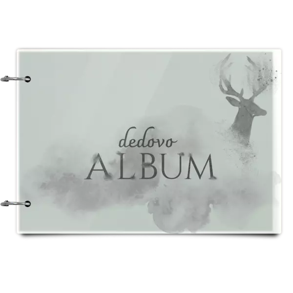 Plexi album sa sponami Jeleň s menom