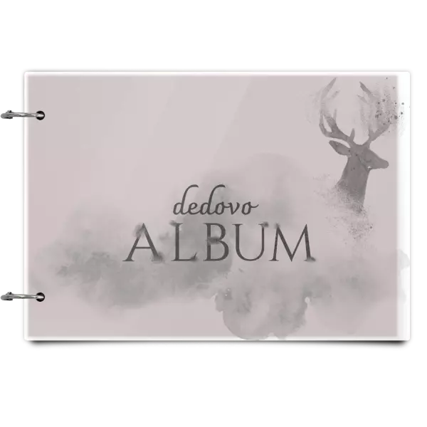 Plexi album sa sponami Jeleň s menom