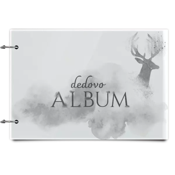 Plexi album sa sponami Jeleň s menom
