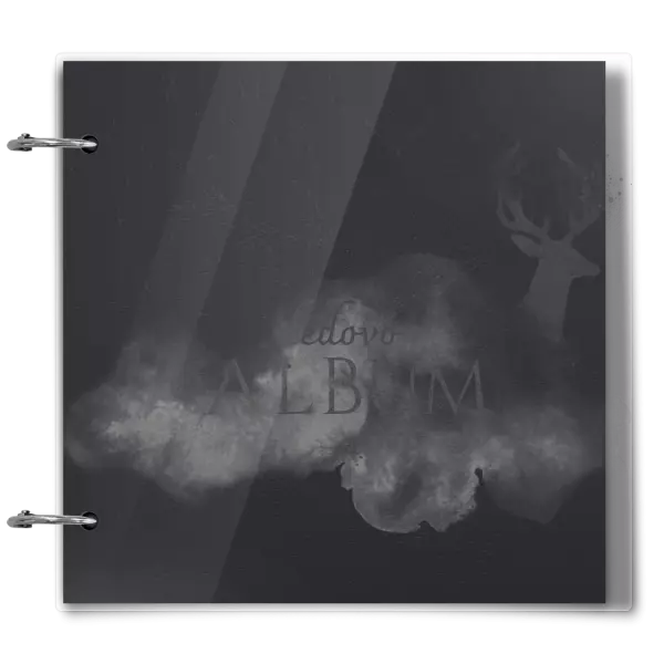 Plexi album sa sponami Jeleň s menom