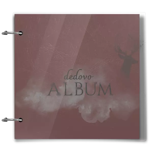 Plexi album sa sponami Jeleň s menom