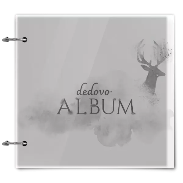 Plexi album sa sponami Jeleň s menom