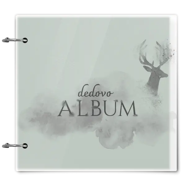 Plexi album sa sponami Jeleň s menom