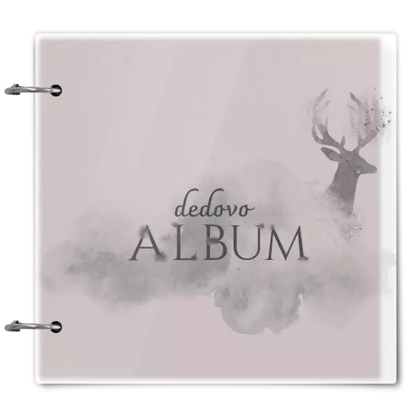 Plexi album sa sponami Jeleň s menom