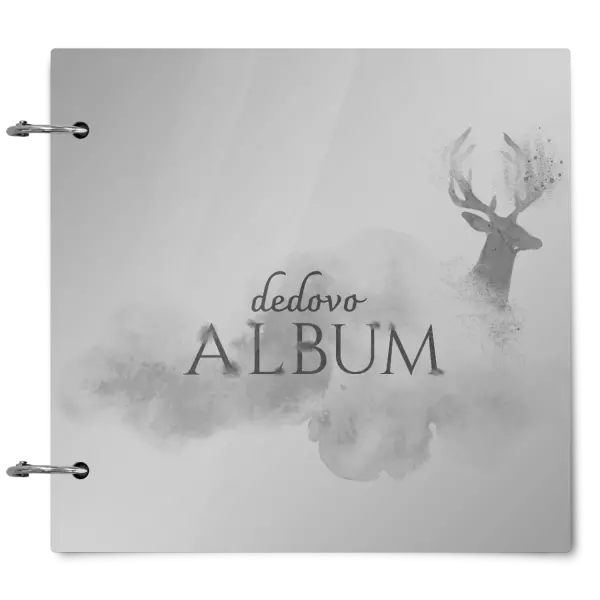 Plexi album sa sponami Jeleň s menom