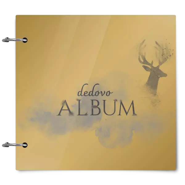 Plexi album sa sponami Jeleň s menom