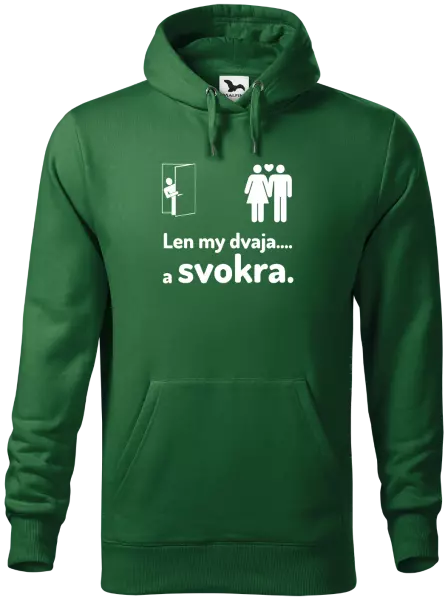 Pánska mikina Len my dvaja a svokra
