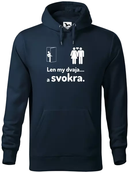 Pánska mikina Len my dvaja a svokra