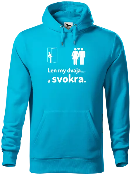 Pánska mikina Len my dvaja a svokra