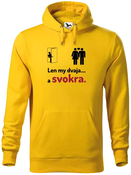 Pánska mikina Len my dvaja a svokra