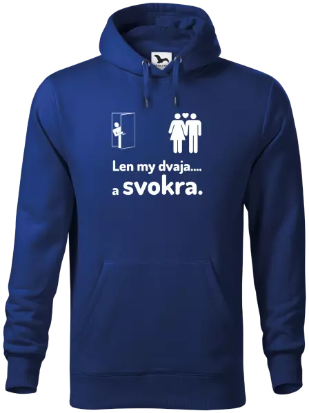 Pánska mikina Len my dvaja a svokra