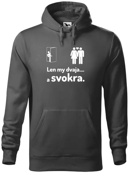 Pánska mikina Len my dvaja a svokra