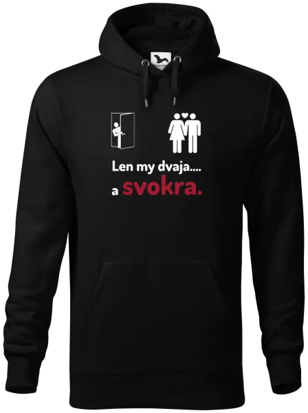 Pánska mikina Len my dvaja a svokra