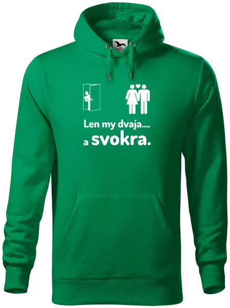 Pánska mikina Len my dvaja a svokra