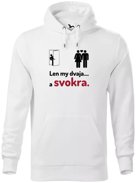 Pánska mikina Len my dvaja a svokra