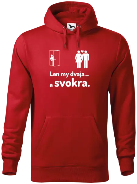 Pánska mikina Len my dvaja a svokra