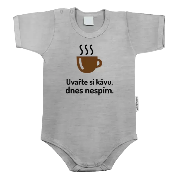 Dětské body Uvařte si kávu, dnes nespím