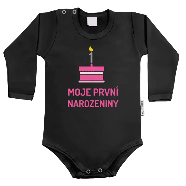 Dětské body Moje první narozeniny