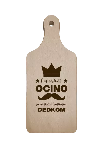 Doštička Len najlepší ocino sa môže stať najlepším dedkom