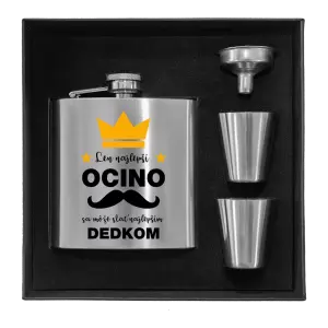 Ploskačka v krabičke Len najlepší ocino sa môže stať najlepším dedkom