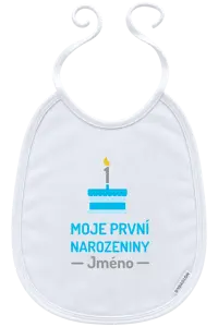 Dětský bryndák Moje první narozeniny se jménem