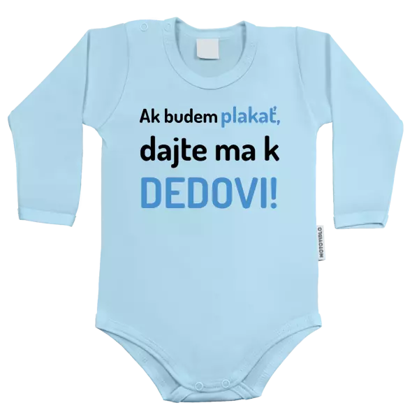 Detské body Ak budem plakať, dajte ma k dedovi