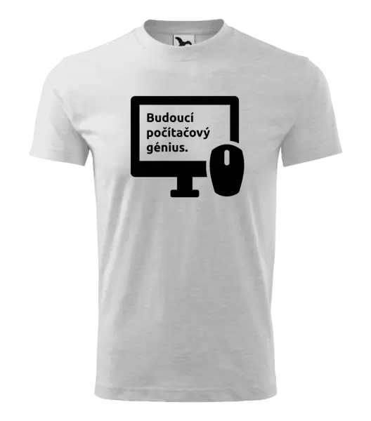 Dětské tričko Budoucí počítačový génius