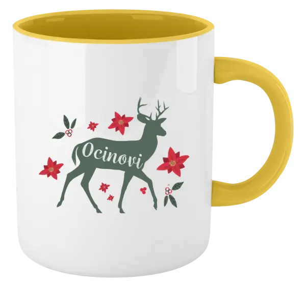  Jeleň s kvetinami - otec