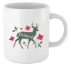 Vianočný hrnček Jeleň s kvetinami - otec