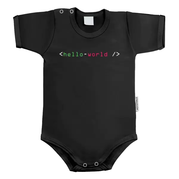 Dětské body Hello world