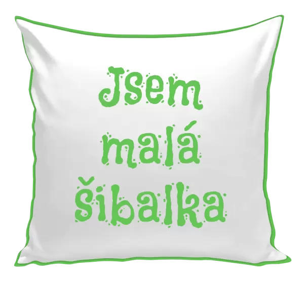 Polštář Jsem malá šibalka