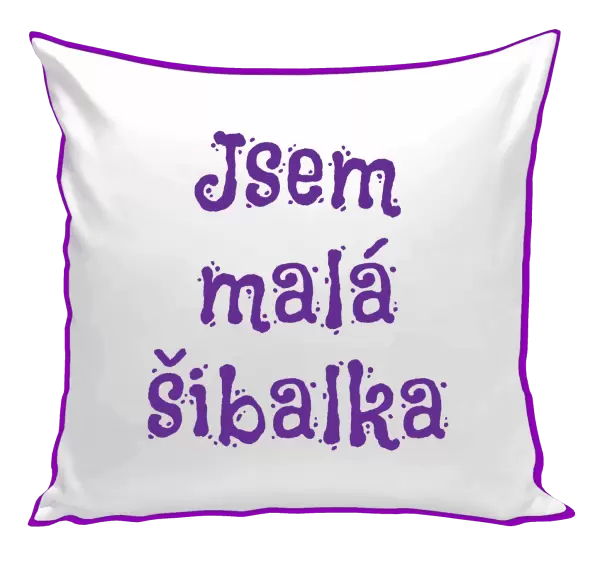 Polštář Jsem malá šibalka