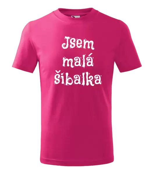 Dětské tričko Jsem malá šibalka